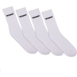 Venimo Ανδρικές Κάλτσες Ψηλές Λευκές 4Pack 431704