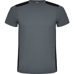 Roly Παιδικό T-Shirt Κοντομάνικο Ανθρακί CA6652-23102