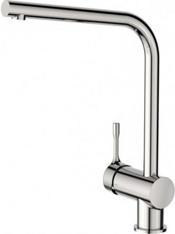 Ideal Standard Ceralook BC174AA Μπαταρία Κουζίνας Πάγκου Διπλής Παροχής Ανάμεικτη Inox