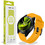 Mobile Origin Easy Strap Λουράκι Σιλικόνης Yellow (Universal 26mm)