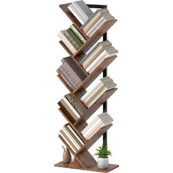 HOMCOM Βιβλιοθήκη 50x24x136cm 836-616V92RB