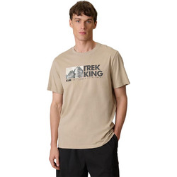 4F Ανδρικό Αθλητικό T-Shirt Μπεζ 4FWSS26TTSHM3321-83S