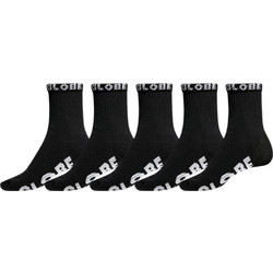 Globe Ανδρικές Κάλτσες Ψηλές με Σχέδια Μαύρες 5Pack GB72439014BL