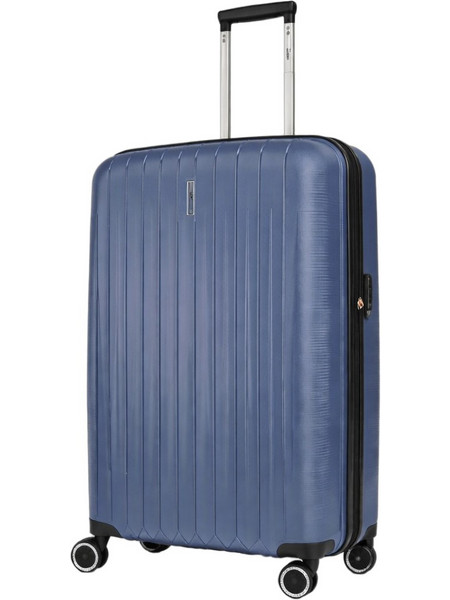 Rain RB80152L Βαλίτσα Μεγάλη 75x45x30cm με 4 Ρόδες Μπλε