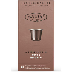 Caf?s Baqu? Κάψουλες Espresso Extra Intenso Συμβατές με Μηχανή Nespresso 20τμχ