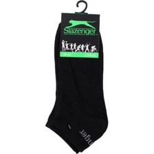 Slazenger Ανδρικές Κάλτσες Κοντές Μαύρες 3Pack 07901
