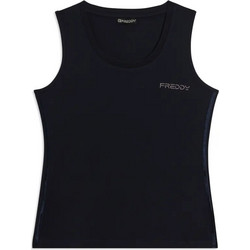 Freddy Γυναικείο Αθλητικό T-Shirt Μαύρο S26WCRK2-B109