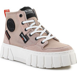 Palladium Γυναικεία Sneakers Flatforms Μποτάκια Εκρού 98573-662-M