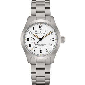 Hamilton Khaki Field Ανδρικό Ρολόι Αυτόματο με Ασημί Μεταλλικό Μπρασελέ H69509110 Hamilton Khaki Field Ανδρικό Ρολόι Αυτόματο με Ασημί Μεταλλικό Μπρασελέ H69509110