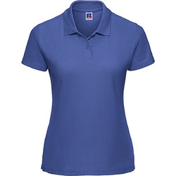 Russell Athletic Γυναικεία Μπλούζα Polo Κοντομάνικη Μπλε R-539F-0