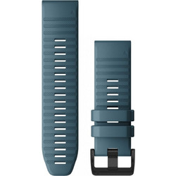 Garmin QuickFit 26mm Λουράκι Σιλικόνης Blue / Slate (Fenix 6X / 6X Pro / 7X)