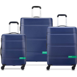 Delsey x United Colors of Benetton B0376298602 Σετ Βαλίτσες 3τμχ Navy Μπλε