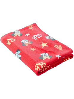 Zippy Παιδική Πετσέτα Θαλάσσης Κόκκινη 63x125cm 31078610038