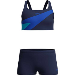 Speedo Αθλητικό Παιδικό Μαγιό Bikini Set για Κορίτσι Navy Μπλε 8-A000206003