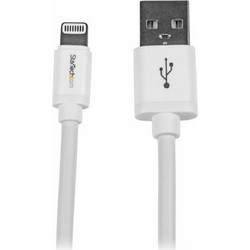 StarTech USBLT2MW USB-A to Lightning Cable 2m White