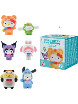 YUME Hello Kitty & Friends Mini Doll Forest Friends Series