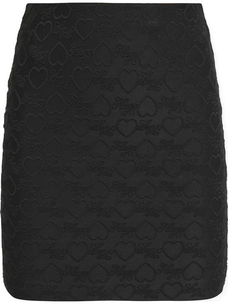 Hugo Boss Nappley Μίνι Φούστα Υφασμάτινη Μαύρη 50559198-001