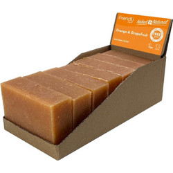 Friendly Soap Orange & Grapefruit Χειροποίητο Σαπούνι 7x95gr