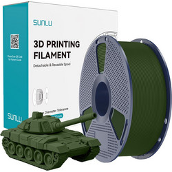 Sunlu HS PLA+ 1.75mm Olive Green 1Kg