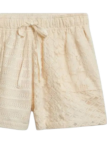 Superdry Γυναικείο Σορτς Παραλίας Μπεζ W7110516A-ZEA