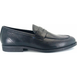 Fluchos Ανδρικά Μοκασίνια Loafers Δερμάτινα Μαύρα F0824
