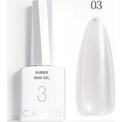 Canni Colorful 03 Rubber Base Ημιμόνιμο Βερνίκι Νυχιών 9ml