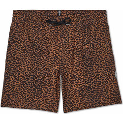 Volcom Ανδρικό Μαγιό Σορτς με Σχέδια Καφέ A2512613-BRH