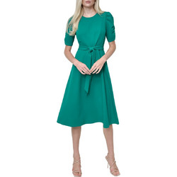 DKNY Midi Καλοκαιρινό Φόρεμα για Γάμο / Βάπτιση Πράσινο DD6G2848-MDP