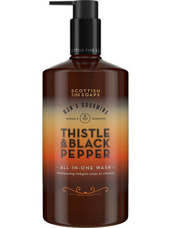 Scottish Fine Soaps Thistle & Black Pepper Ανδρικό Αφρόλουτρο σε Gel 500ml