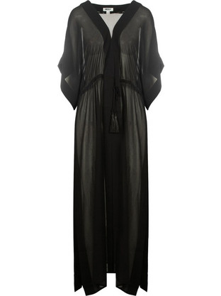 DKNY Maxi Καλοκαιρινό Βραδινό Φόρεμα Μαύρο DIE6C917-BLK