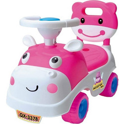 Tradesor Ζωάκι Περπατούρα Ride On Αυτοκινητάκι Pink 36m+ QX-3378-1