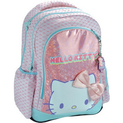 Gim Hello Kitty Cupcake Σχολική Τσάντα Πλάτης Δημοτικού Πολύχρωμη 335-77031