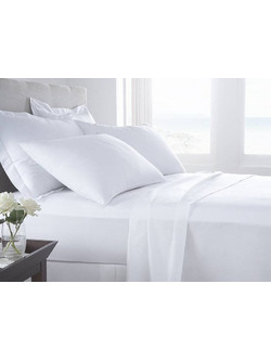 Γαρύφαλλο Σεντόνι King Size 280x310 Hermes Λευκό