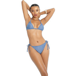 Bluepoint Sparkle On Bikini Top Τριγωνάκι Γαλάζιο 26066046-57