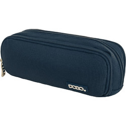 Polo Tres Κασετίνα Βαρελάκι με 3 Θήκες Navy Μπλε 937017-5000