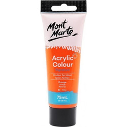 Mont Marte 07 Orange Ακρυλικό Χρώμα Ζωγραφικής 75ml