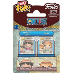 Funko Bitty Pop! Animation One Piece 2-Pack Monkey D. Luffy & Nami