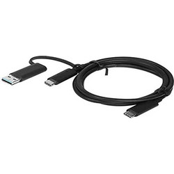 Lenovo 4X90U90618 USB-C to USB-C 1m Black
