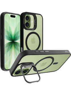 Idol 1991 MagStand Clear Camera Guard Black (iPhone 17)