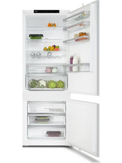 Miele KFN 7913 E Εντοιχιζόμενος Ψυγειοκαταψύκτης 383lt Υ193.5xΠ69.1xΒ54.8cm Λευκός