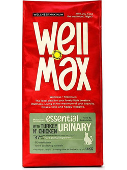 Wellmax Essential Urinary with Turkey & Chicken 14kg