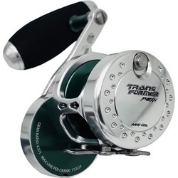 Maxel Transformer F30XH Silver/Olive Green Μηχανισμός Ψαρέματος για Jigging / Inchiku / Hitotsu Tenya
