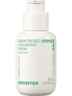 Innisfree Green Tea Seed Hyaluronic Ενυδατικό Serum Προσώπου για Λάμψη με Υαλουρονικό 80ml