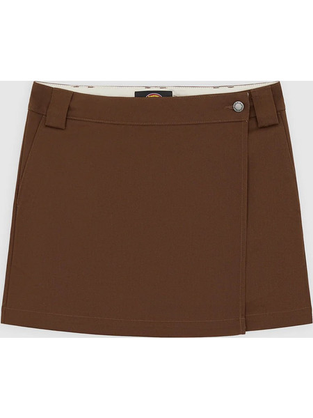 Dickies Μίνι Φούστα Υφασμάτινη Φάκελος Καφέ DK0A88PA0TB
