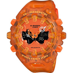 Casio G-Shock Ανδρικό Ρολόι Χρονογράφος με Πορτοκαλί Καουτσούκ Λουράκι GA-V01SKE-4A