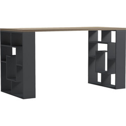 Pakoworld Labirent Γραφείο Υπολογιστή Ξύλινο 149x60x75cm 230-000237