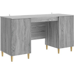 vidaXL Γραφείο Υπολογιστή Ξύλινο 142.5x50x75cm 3414600