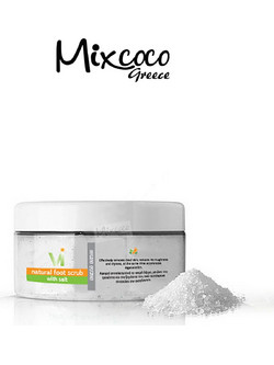 Mixcoco Salt Scrub Ποδιών 400ml