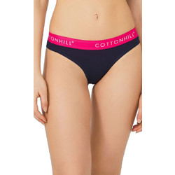 Cottonhill Βαμβακερό Γυναικείο Slip Navy Μπλε Φούξια CH0490