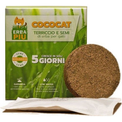 Erbapiu Σπόροι για Γρασίδι Γάτας 40gr & Χώμα
